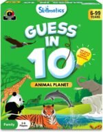 Skillmatics Guess in 10 Animal Planet, Easter Basket Stuffers, Card Game, Perfect for Kids, Teens, Adults Who Love Animals, Trivia Games, Travel Games, Gift for Ages 6, 7, 8, 9, 10, and Up - Image 2