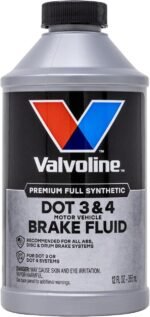 Valvoline DOT 3 & 4 Synthetic Brake Fluid with High Boiling Point, Corrosion Protection, Vapor Lock Resistance, Compatible with ABS, Disc and Drum Brake Systems, 12oz - Image 2