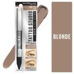 Maybelline TattooStudio Brow Lift Stick Makeup with Tinted Wax Conditioning Complex, Blonde, 1 Count - Image 3