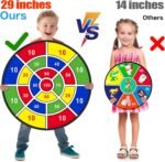 BooTaa 29" Large Dart Board for Kids, Kids Dart Board with Sticky Balls, Boys Toys, Indoor/Sport Outdoor Fun Party Play Game Toys, Birthday Gifts for 3 4 5 6 7 8 9 10 11 12 Year Old Boys Girls - Image 3