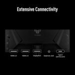 ASUS TUF Gaming 27” 1440P Monitor (VG27AQL5A) – QHD (2560 x 1440), 210Hz, 0.3ms, Fast IPS, Extreme Low Motion Blur Sync, Speakers, DisplayWidget Center, Gaming AI, Height Adjustment, 3 yr Warranty - Image 8