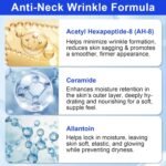 AH-8 Neck Firming Cream, Neck Creams for Tightening and Firming Crepey Skin, Hexapeptide Neck Tightening Cream with Roller – Moisturizing & Reduces wrinkles, fine lines & double chin - 4.23oz - Image 7