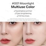 KYDA Beige Matte Single Eyeshadow, Multiuse for Matte Eyeshadow and Primer, Buildable Off White Eyes Shadow, Ultra-fine Lightweight, Crease-proof High Pigmented Formula, Moonlight - Image 4