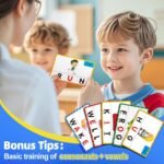 Montessori Matching Letter Game for Kids Ages 3-8 | Educational Learning Spelling Toys with Storage Function | Christmas Birthday Gifts for 3 4 5 6 Year Old Boys & Girls | Larger Blue (50% Bigger) - Image 3