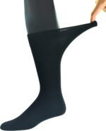 Yomandamor Men's 5 Pairs Wide Stretched Top Crew Dress Socks - Image 3