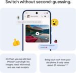 Google Pixel 10 - Unlocked Android Smartphone - Gemini AI Assistant - Advanced Triple Rear Camera, Fast-Charging 24+ Hour Battery, and 6.3" Actua Display - Obsidian - 128 GB (2025 Model) - Image 8