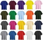 Custom T Shirts for Men Women Bulk Personalized Cotton Comfort Shirt Design Your Own Text/Photo Printed Front Back - Image 7