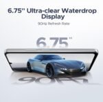 DOOGEE Note 58 Android 16 Unlocked Phones, 32GB+128GB/2TB Expand Cell Phone, 6.6''HD+90Hz Dispaly, 6250mah Battery, 4G Dual Sim Unlocked Smartphone, Widevine L1/NFC/OTG/Face Unlock,Black - Image 6