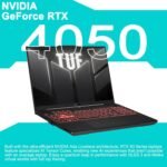 ASUS TUF Gaming A16 Laptop 16" WUXGA IPS 144Hz AMD 6-core Ryzen 7 7445HS 16GB RAM 512GB SSD GeForce RTX 4050 (Up to 194 AI Tops) RGB Backlit USB4 Two-Way AI Noise Cancelation Win11Pro ICP Hub - Image 5