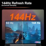 ASUS TUF Gaming A16 Laptop 16" WUXGA IPS 144Hz AMD 6-core Ryzen 7 7445HS 16GB RAM 512GB SSD GeForce RTX 4050 (Up to 194 AI Tops) RGB Backlit USB4 Two-Way AI Noise Cancelation Win11Pro ICP Hub - Image 6