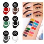 Eyeliner Gel Set,Long Lasting Waterproof High-Intensity Pigments Smudge-Proof Eye liner Makeup With 5.51 IN Long Eyeliner Brush Water-Resistant Creamy Gel 5G-Black - Image 3