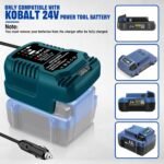 Car Battery Charger Replace for Kobalt 24V Lithium Ion Battery Charger Vehicle Charger(Only for Kobalt 24V Battery) - Image 3