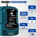 Car Battery Charger Replace for Kobalt 24V Lithium Ion Battery Charger Vehicle Charger(Only for Kobalt 24V Battery) - Image 5