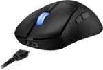 ASUS ROG Keris II Ace Wireless Gaming Mouse – Right-Handed Ergonomic, 54g, Tri-Mode Connectivity, 42K DPI, up to 107Hr Battery, PC/Mac Support - Black - Image 12