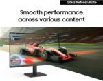 Samsung 27" S3 (S32GF) FHD High Resolution 120Hz Monitor with IPS Panel, Flicker Free, Eye Saver Mode, LS27F320GANXZA, 2025 - Image 5