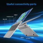 15.6'' Laptop Computer 12GB RAM 256GB SSD, Win 11 Laptop AMD Ryzen 5 Processor(Up to 3.7GHz), 1080P FHD IPS Display, Backlit Keyboard, Fingerprint, USB3.0,WiFi5,Mini HDMI, BT5,Webcam - Image 9