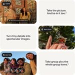 Google Pixel 9a with Gemini - Unlocked Android Smartphone with Incredible Camera and AI Photo Editing, All-Day Battery, and Powerful Security - Porcelain - 128 GB - Image 3