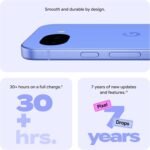 Google Pixel 10a - Unlocked Android Smartphone - 7 Years of Pixel Drops, 30+ Hours Battery, Camera Coach, Gemini Live, Durable Design, Call Screen, Car Crash Detection - Obsidian - 256 GB (2026 Model) - Image 3