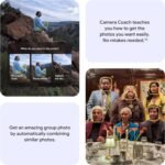 Google Pixel 10a - Unlocked Android Smartphone - 7 Years of Pixel Drops, 30+ Hours Battery, Camera Coach, Gemini Live, Durable Design, Call Screen, Car Crash Detection - Obsidian - 256 GB (2026 Model) - Image 4