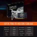 Geforce GTX 750 Ti 4GB Graphics Card, GDDR5 128-bit, DVI, HDMI, VGA, Low Profile, Video Card PC, GPU, PCI Express x16 - Image 3