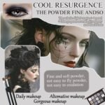 Black Grey Smoky Eyeshadow Palette,15 Colors Matte Shimmer Pigmented Eye Shadow Makeup Palette Set with 3 Eyeshadow Brushes,Glitter Eye Shadow Palette for Daily Halloween Goth Makeup(A) - Image 3