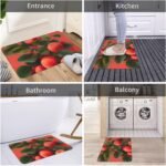 Red Apricot Doormat, Washable Entryway Doormat, 23.6 X 15.7 Inches, *Suitable for Both Indoor and Outdoor Use. - Image 8