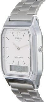 Casio - Mens Watch - AQ230A7D, Silver, Core - Image 3