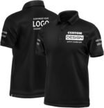 Custom Shirts, Custom Polo, Custom Polo Shirts for Men Personalized Golf Shirts Design Your Own Polos - Image 2