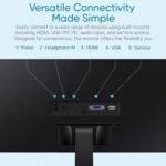 Samsung S36GD 27" Curved Monitor – LCD FHD, 16:9, 1920x1080, HDMI, VGA, VESA, Eye Saver & Flicker-Free Tech – Boomph's Comprehensive Ultimate Performance Cloth Solution for Your Workspace - Image 7