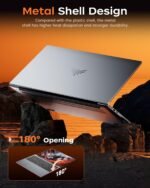 KAIGERR 2026 New Light Gaming Laptop, 16.0inch Laptop Computer with AMD Ryzen 7 7730U(8C/16T, Up to 4.5GHz), 16GB RAM 512GB NVMe SSD Windows 11 Laptop, Radeon RX Vega 8 Graphics,WiFi 6, Backlit KB - Image 5