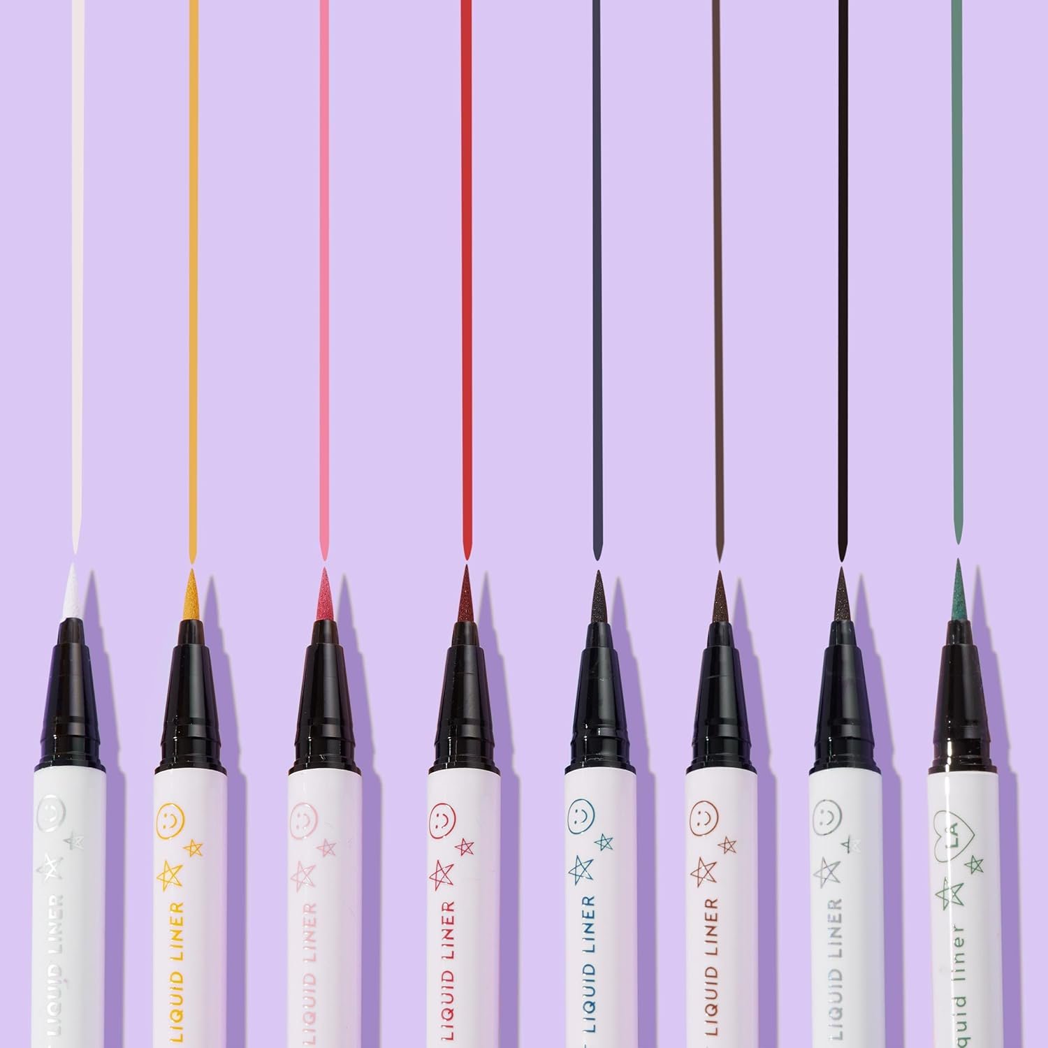 ColourPop BFF Liquid Liner - Precision Felt Tip Liquid Eyeliner Pen - High-Pigment & Buildable Colored Eyeliner with a Transfer Resistant Formula - Numero Uno (0.02 oz) - Image 5