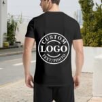 Custom T Shirts for Men Women Design Your Own Custom T-Shirt with Photo Logo Text Personalized Shirts Front/Back Print - Image 4