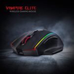 Redragon M686 Wireless Gaming Mouse, 16000 DPI Wired/Wireless Gamer Mouse with Professional Sensor, 45-Hour Reliable Power Capacity, Customizable Macro and RGB Backlight for PC/Mac/Laptop - Image 3