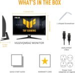ASUS TUF Gaming Series 5 32” 1080P Curved Monitor (VG32VQM5AZ) - Full HD, 1500R, 240Hz, 0.5ms, Extreme Low Motion Blur Sync, FreeSync Premium, 120% sRGB, DisplayWidget, 3 yr Warranty - Image 8