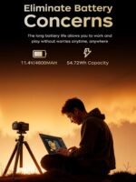 KAIGERR Laptop, Laptops with AMD Ryzen 4300U(Up to 3.7GHz), 16GB DDR4 512GB SSD Laptop Computer, 16.0inch Windοws 11 Laptop, 1920P FHD Display, WiFi 6, USB3.2, Type_C - Image 5