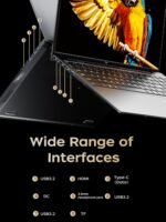 KAIGERR Laptop, Laptops with AMD Ryzen 4300U(Up to 3.7GHz), 16GB DDR4 512GB SSD Laptop Computer, 16.0inch Windοws 11 Laptop, 1920P FHD Display, WiFi 6, USB3.2, Type_C - Image 6