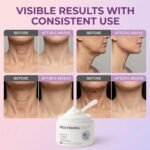 Neck Creams for Tightening and Firming, Neck Firming Cream with Collagen, Hyaluronic Acid, Day & Night Anti-Aging Skin Tighten and Lift Cream for Neck, Décolleté & Face – 1.7Fl Oz - Image 4