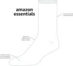 Amazon Essentials Men's Cotton Blend Solid Dress Socks, 5 Pairs - Image 3