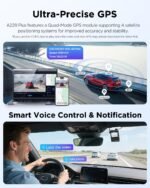 VIOFO A229 Plus Dash Cam Front and Rear, Dual STARVIS 2 Sensors, 2 Channel HDR, 1440P+1440P Voice Control Car Dash Camera, 5GHz Wi-Fi, Voice Control, Ultra-Precise GPS - Image 4