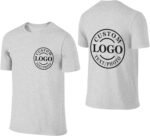 Custom T Shirts for Men Women Design Your Own Custom T-Shirt with Photo Logo Text Personalized Shirts Front/Back Print - Image 2