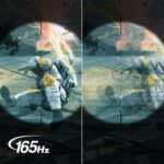 acer Nitro 27" Full HD 1920 x 1080 1500R Curve PC Gaming Monitor | AMD FreeSync Premium | 165Hz Refresh | 1ms (VRB) | ZeroFrame Design | 1 x Display Port 1.4 & 2 x HDMI 2.0 Ports ED270R Mbmiiphx - Image 4