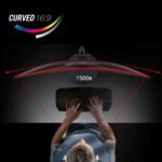 acer Nitro 27" Full HD 1920 x 1080 1500R Curve PC Gaming Monitor | AMD FreeSync Premium | 165Hz Refresh | 1ms (VRB) | ZeroFrame Design | 1 x Display Port 1.4 & 2 x HDMI 2.0 Ports ED270R Mbmiiphx - Image 6