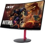 acer Nitro 27" Full HD 1920 x 1080 1500R Curve PC Gaming Monitor | AMD FreeSync Premium | 165Hz Refresh | 1ms (VRB) | ZeroFrame Design | 1 x Display Port 1.4 & 2 x HDMI 2.0 Ports ED270R Mbmiiphx - Image 7
