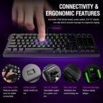 K1 Pro Macro Keyboard, Wired Only Full-Key Programmable On-Board Keypad, Custom Gaming Streaming Mechanical Keyboards with Screen & Knob, Gasket, RGB Backlit, Hot Swappable Shortcut Pad - Image 10