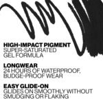 Smashbox Always On Gel Eye Liner | 24-Hour Waterproof Eye Liner Pencil | Long Lasting with Pigment-Rich Formula, 0.04 Ounce - Image 3