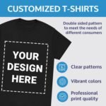 BILLIONHATS Custom T-Shirts for Men – Personalized Cotton Blend Shirt with Photo, Logo, or Text Front & Back Print - Image 4