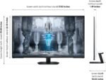 SAMSUNG 43" Odyssey Neo G7 Series 4K UHD Smart Gaming Monitor, 144Hz, 1ms, VESA Display HDR600, Quantum Matrix Technology, AMD FreeSync Premium Pro, LS43CG702NNXZA, Black - Image 5