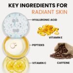 Super Vitamin C Face Serum for Mature Skin: Hydrating Brightening Formula - Vitamin C, Hyaluronic Acid, Vitamin E, Caffeine - Face Lift Serum for Wrinkles, Dark Spots - 1.7 fl. oz. - Image 6