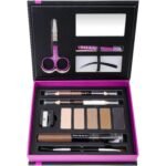 SHANY Brow Chicka Brow Eyebrow Set - 17 Piece Eyebrow Makeup Kit with Brow Powder, Brow Gel, Dual Ended Pencils, Stencils, Scissors, and Tweezers - All Hair Colors - Image 3