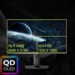 msi MAG 321UPX QD-OLED, 32" 4K UHD Quantum Dot OLED Gaming Monitor, 3840 x 2160, 0.03ms, 240Hz, True Black HDR 400, 15W USB Type C, HDMI, DP Port - Image 3
